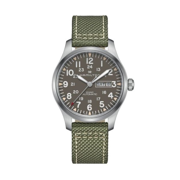 OROLOGIO HAMILTON KHAKI FIELD DAY DATE AUTO