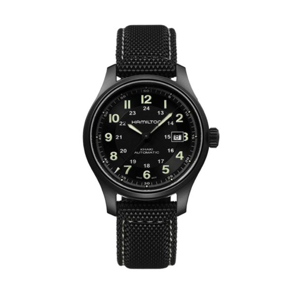 OROLOGIO HAMILTON KHAKI FIELD TITANIUM AUTO