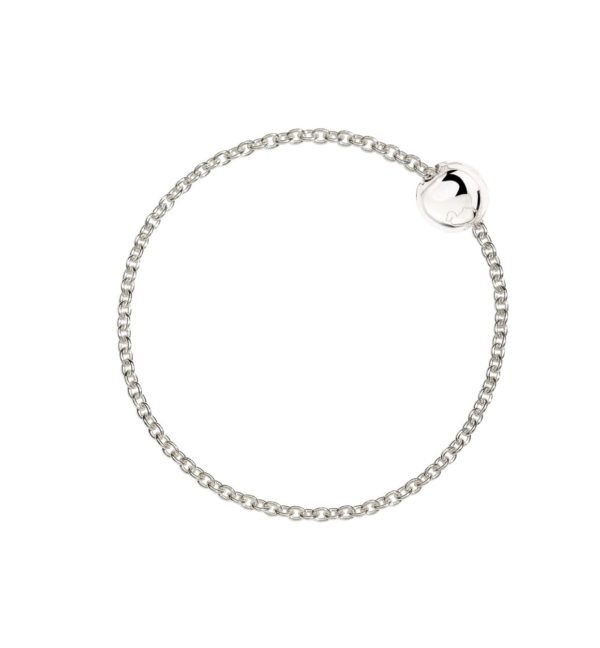 BRACCIALE CON CHIUSURA PEPITA ARGENTO