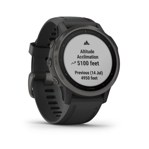 GARMIN- FENIX 6S (sapphire) Carbon Black