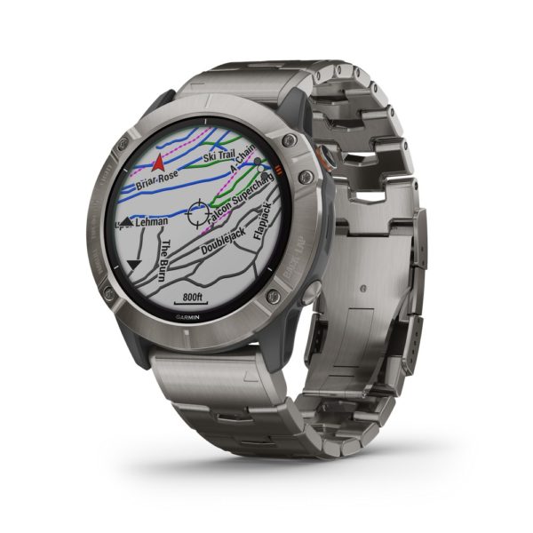 GARMIN- FENIX 6X (solar PRO sapphire) Titanium