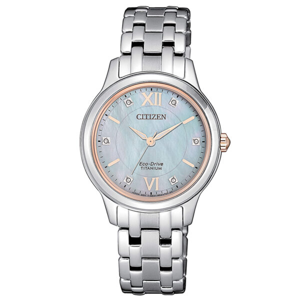 OROLOGIO CITIZEN-Lady Super Titanio